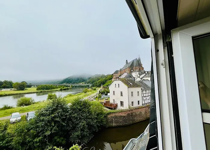 Haus Direkt An Der Saar - Altstadt - Flussblick Vakantiehuis Saarburg